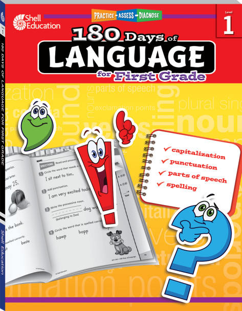180 Days of Language for First Grade (Bulk)