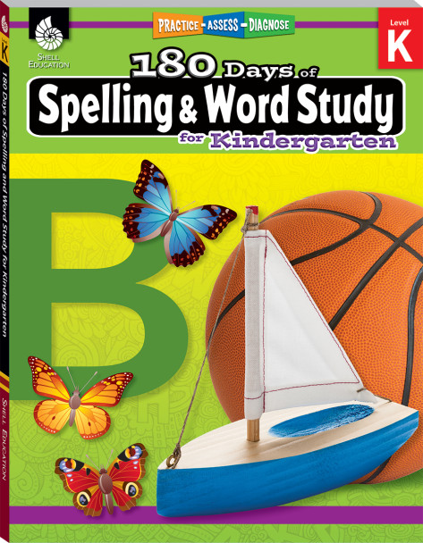 180 Days of Spelling & Word Study for Kindergarten (Bulk)