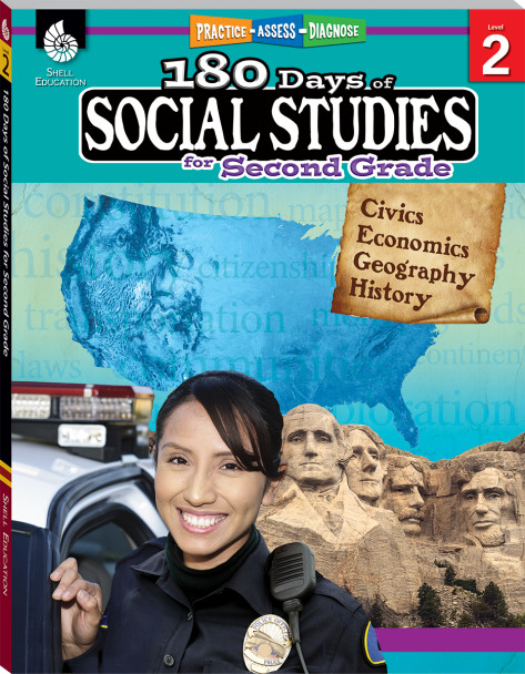 180 Days of Social Studies for Second Grade (Bulk)