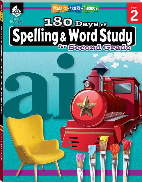 180 Days of Spelling & Word Study for Second Grade Workbook