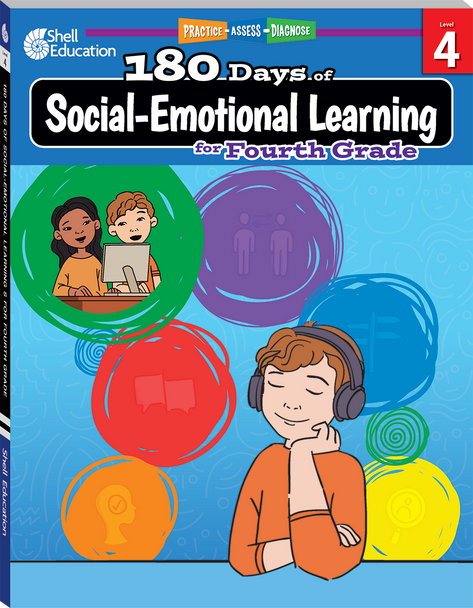 180 Days of Social-Emotional Learning for Fourth Grade Workbook