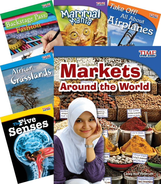 TIME FOR KIDS® Informational Text Grade 3 Readers Set 1 10-Book Set