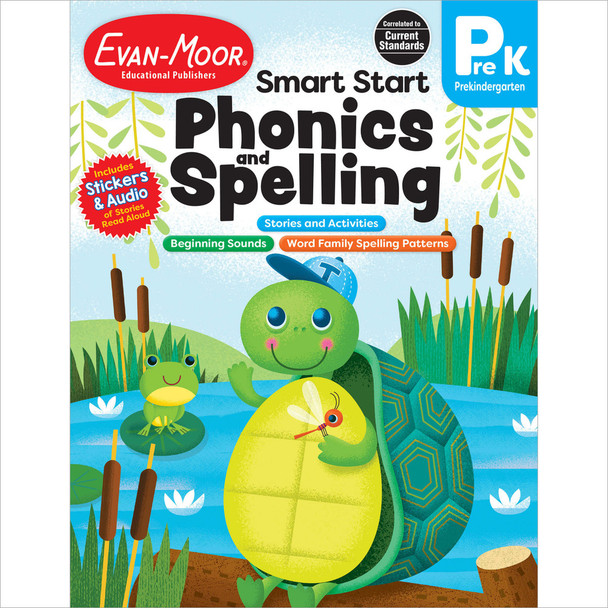PreK Smart Start: Phonics and Spelling Stories and Activities