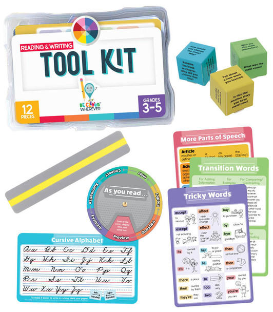 Grades 3-5 Reading & Writing Tool Kit Language Arts Manipulative