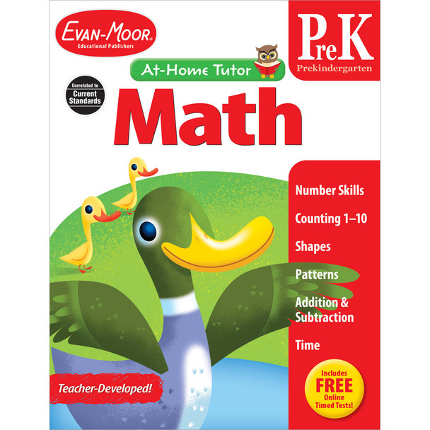 PreK At-Home Tutor: Math