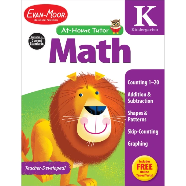 Grade K At-Home Tutor: Math