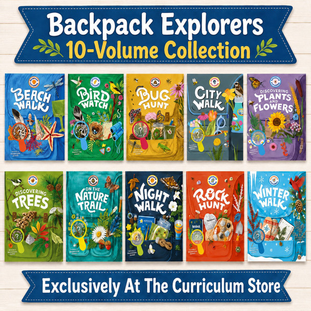 Grades PreK-2 Backpack Explorer: 10-Book Nature Series