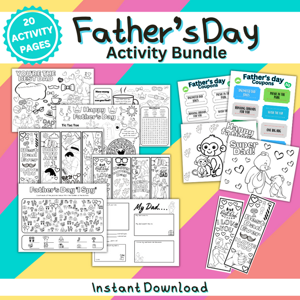 Father's Day Activity Bundle