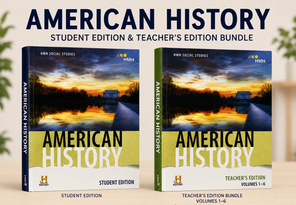 HMH Social Studies: American History Homeschool Bundle