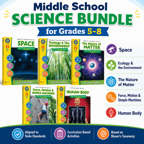 Grades 5-8 Science Bundle