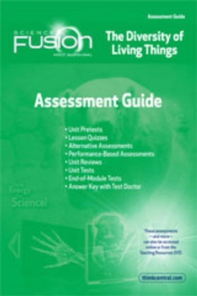Science Fusion Module B: The Diversity of Living Things Assessment Guide