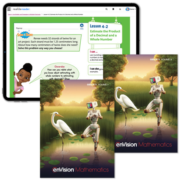 5th Grade Envision Math Homeschool Bundle (2020)