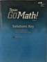Go Math Texas Grade 7 Solutions Key