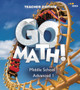 Go Math StA Teacher Edition Grade 6 Advanced 1 (2018)
