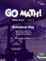 Go Math Solutions Manual Grade 8 (2018)