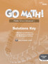 Go Math Solutions Manual Grade 6 Advanced 1 (2018)