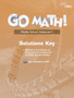 Go Math StA Solutions Manual Advanced 1 (2018)