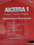 HMH Algebra 1: Analyze, Connect, Explore Assessment Resources with Answer Key (2018)