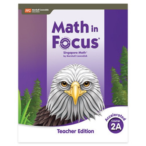 Math in Focus Teacher Edition Volume A Accelerated 2020