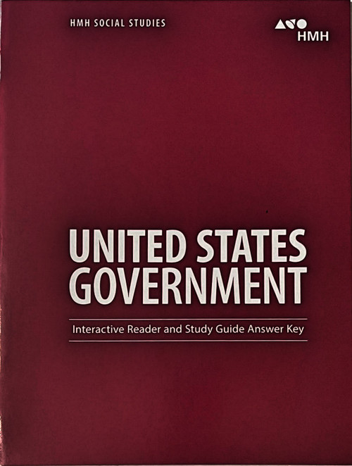 HMH Social Studies United States Government Interactive Reader and