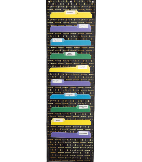 Classroom Pocket Chart Storage