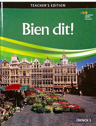 Bien Dit French Level 3 Teacher Edition (2018)