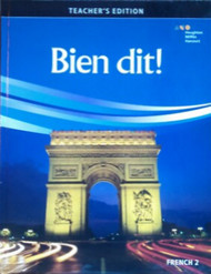 Bien Dit French Level 2 Teacher Edition (2018)