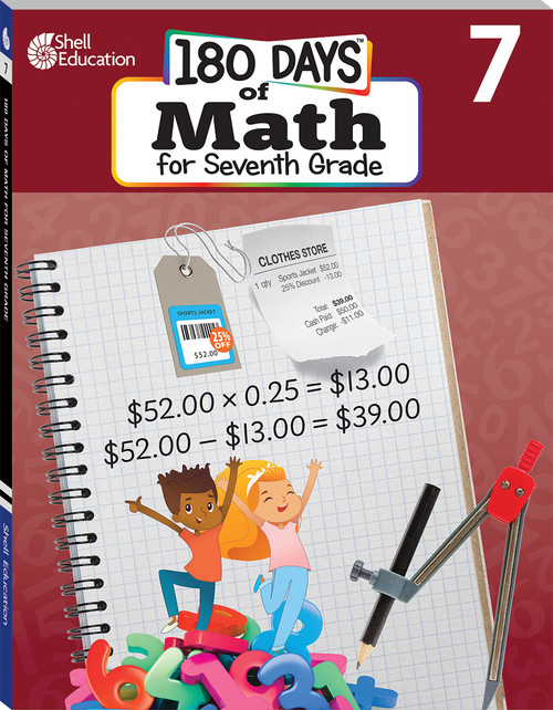 730 Math 180 Days of Math for Seventh Grade