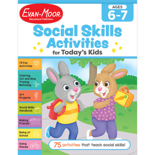 Social Skills Activities for Today's Kids Activity Book Grade 1-2 Paperback