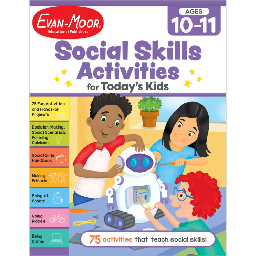 Social Skills Activities for Today's Kids Activity Book Grade 5-6 Paperback
