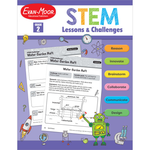 Evan Moor STEM Lessons and Challenges Grade 2