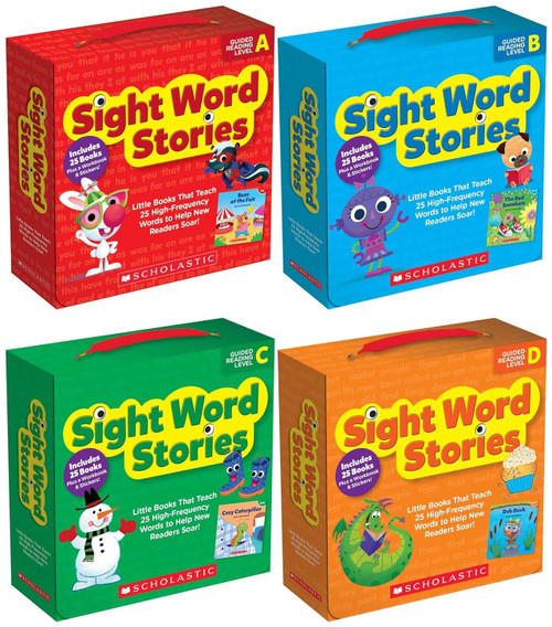 Scholastic Sight Word Stories Readers Complete Collection