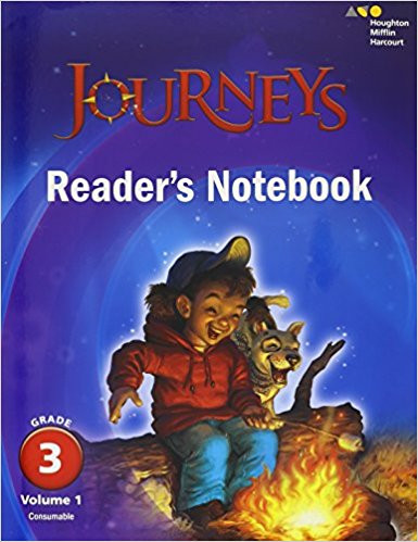 Grade 3 Journeys Reader's Notebook Volume 1 2017
