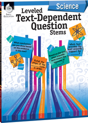 Leveled Text Dependent Question Stems Science ebook