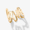 ALL GOLD CURSIVE LOVE RING