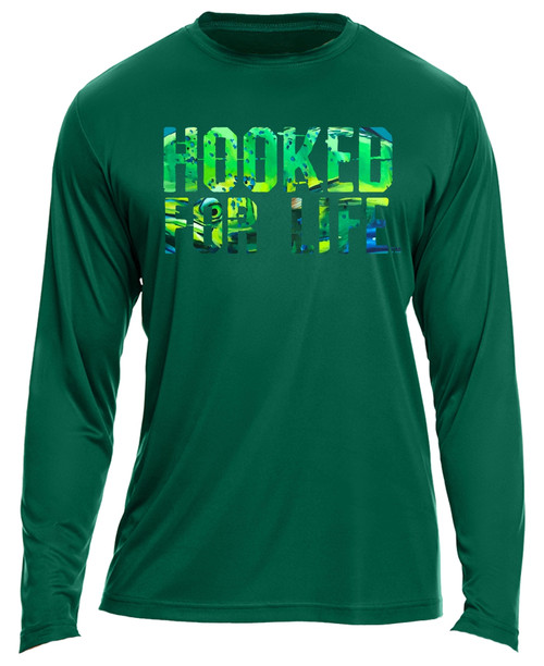 Mahi-Mahi Watermark UV Performance Long Sleeve Tee