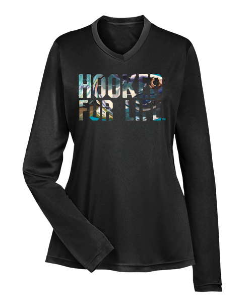 Tarpon Watermark UV Performance Ladies Long Sleeve Tee