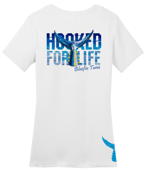 Tuna Tail  ladies Tee Tuna Tail  ladies Tee