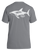 Horizon Fish Pocket Tee - Shark