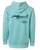 Horizon Fish Pigment Hooded Sweatshirt - Striper