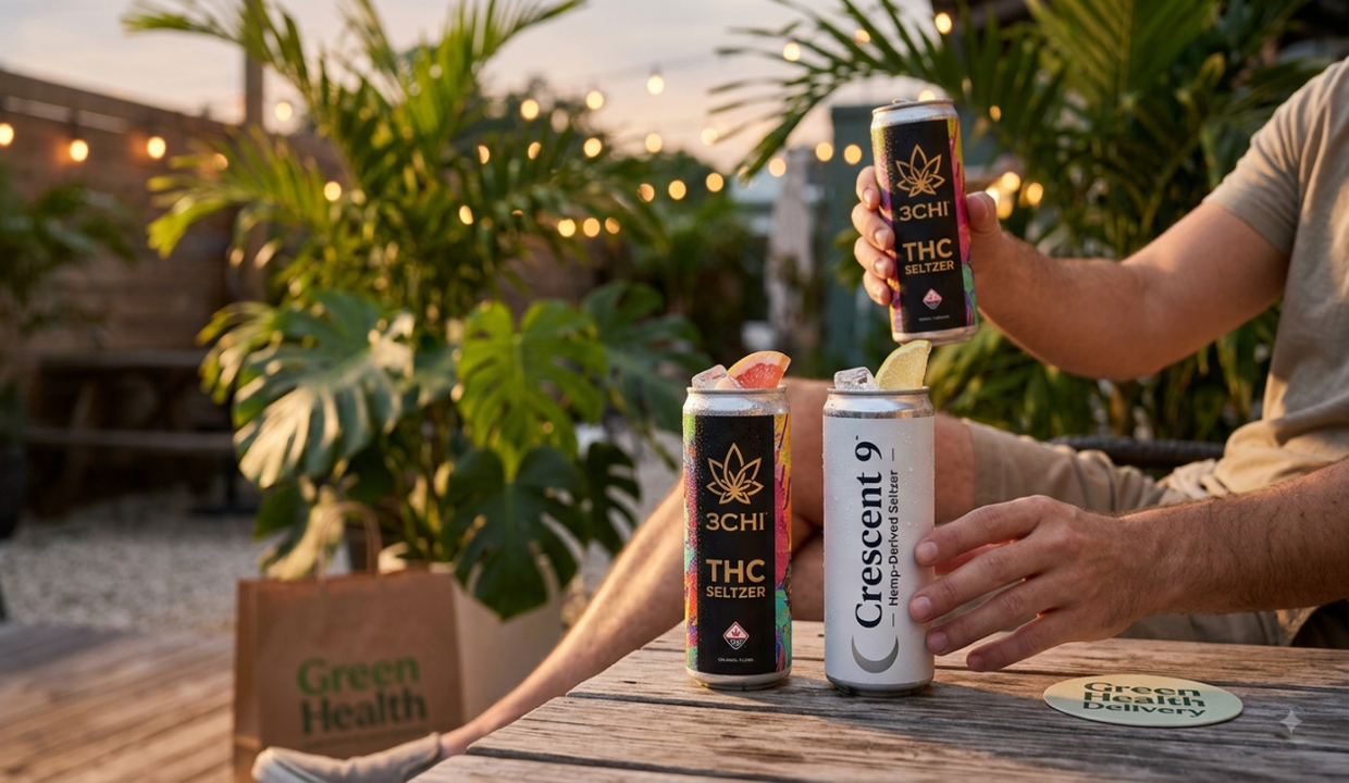 What Are THC Drinks? | Buy 3Chi & Crescent 9 Online