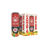 3Chi THC Seltzer 25mg - Peach Tea Lemonade