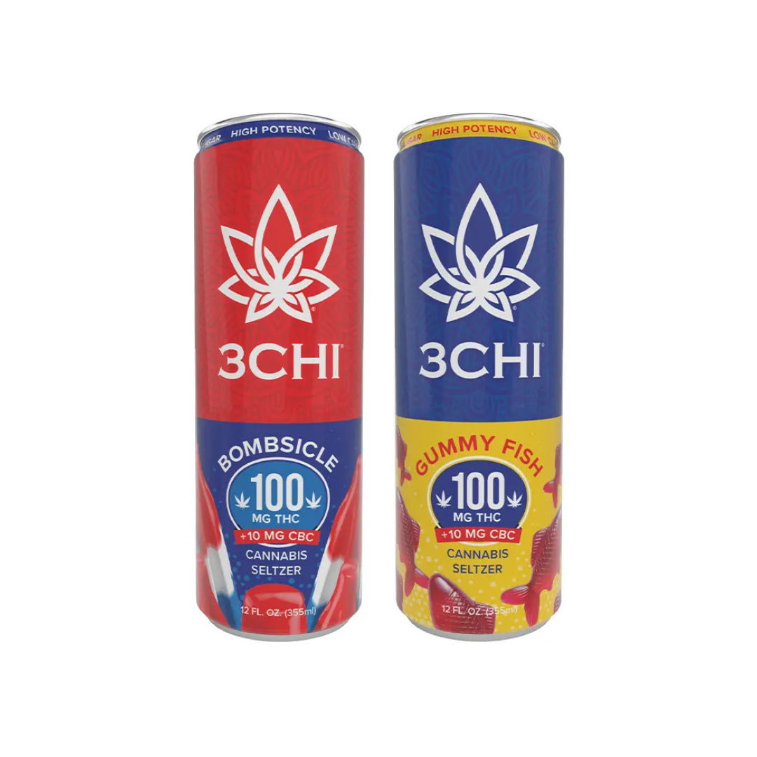 3Chi 100mg THC Seltzers