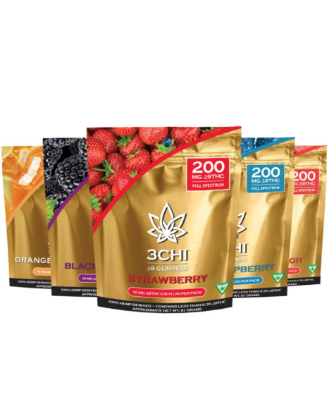 Delta 9 THC gummies 200mg package Delta 9 THC gummies 200mg package