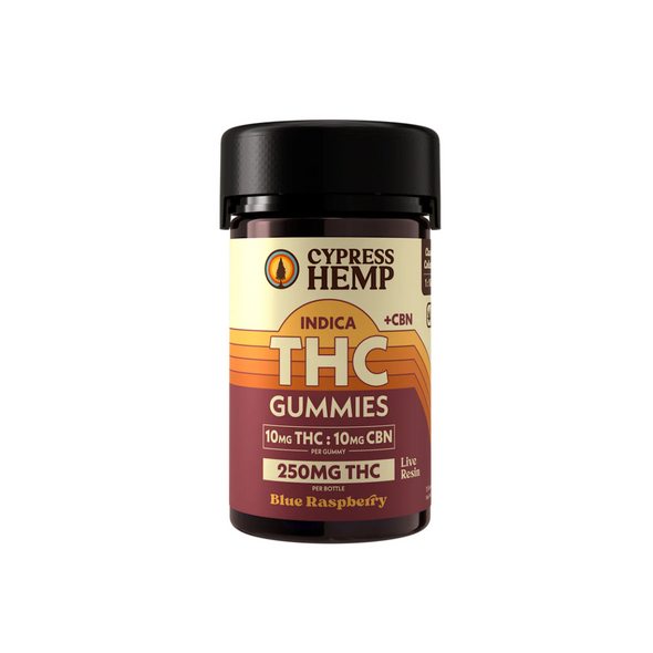 Live Resin 1:1 THC + CBN Gummies