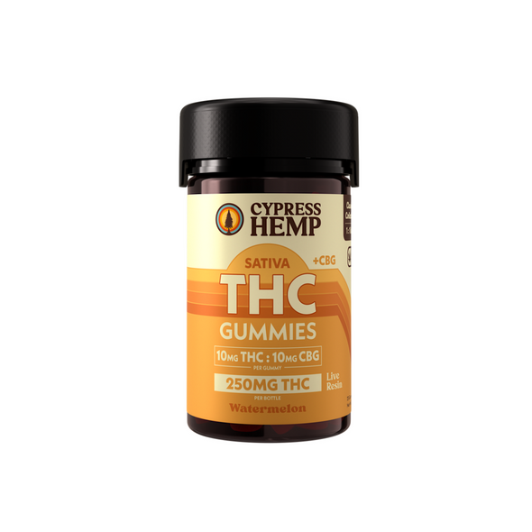 1:1 Live Resin Gummies 10mg THC:10mg CBG