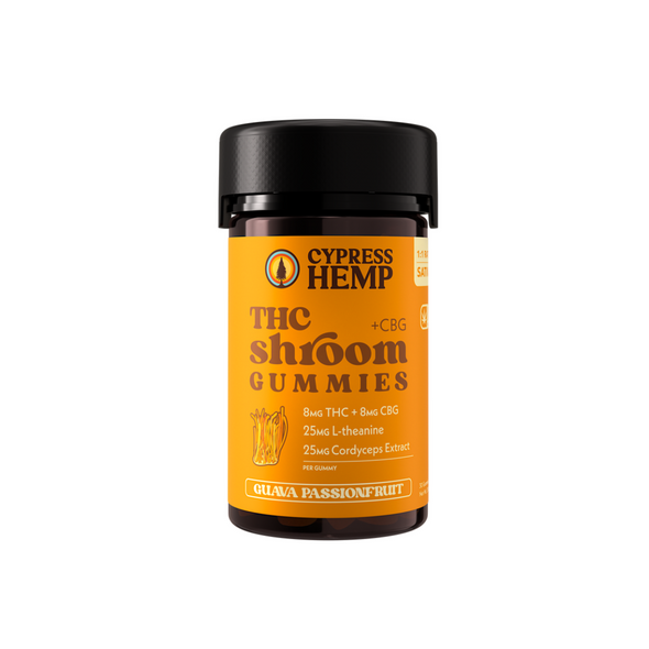 THC + CBG + Cordyceps Gummies (Sativa) THC + CBG + Cordyceps Gummies (Sativa)