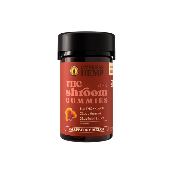 THC + CBN + Reishi Shroom Gummies (Indica) THC + CBN + Reishi Shroom Gummies (Indica)