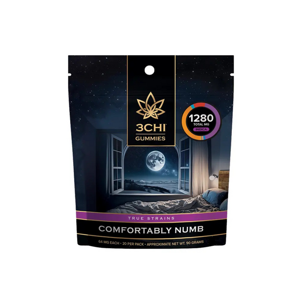 Comfortably Numb Gummies - 3Chi - Indica