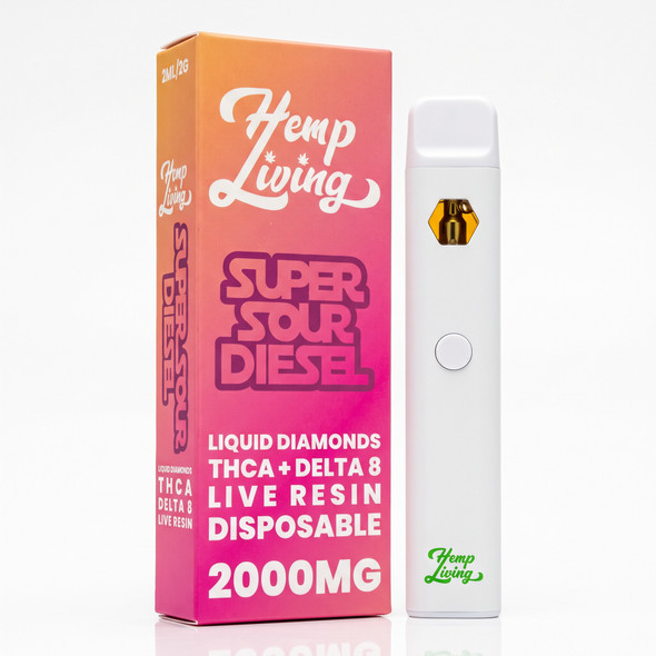 Super Sour Diesel delta-8-live-resin-vape